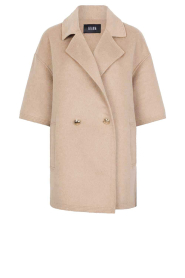 Ibana |  Woolen cape/jacket Coco | camel | Picture 1