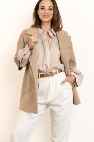 Ibana |  Woolen cape/jacket Coco | camel | Picture 5