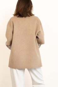 Ibana |  Woolen cape/jacket Coco | camel | Picture 9