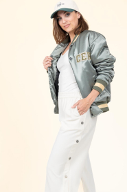 Mercer |  Bomber jacket Varsity | green | Picture 6