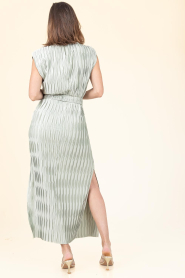 Dante6 :  Plissé maxi-dress Lexis | green - img8