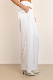 Dante6 |  Satin trousers Jules | natural | Picture 6