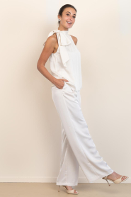 Dante6 |  Satin trousers Jules | natural | Picture 2