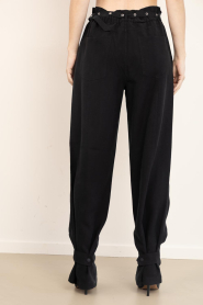 Dante6 |  Paperbag pants Tyler | black | Picture 8