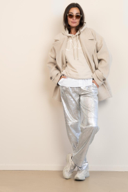 Dante6 |  Faux metallic pants Cheri | metallic | Picture 3