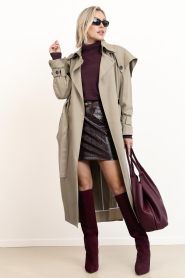 IRO | 'Trench coat Qaro | taupe | Picture 2