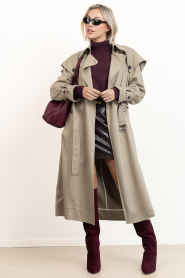 IRO | 'Trench coat Qaro | taupe | Picture 5