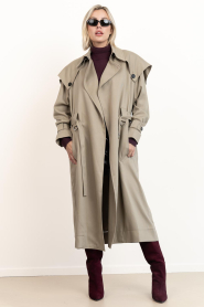 IRO | 'Trench coat Qaro | taupe | Picture 6
