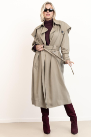 IRO | 'Trench coat Qaro | taupe | Picture 8