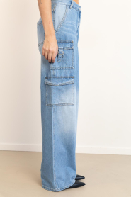 IRO |  Mid waist cargo jeans Uros | blue | Picture 7