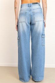 IRO |  Mid waist cargo jeans Uros | blue | Picture 8