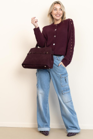 IRO |  Mid waist cargo jeans Uros | blue | Picture 4