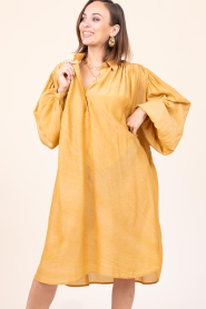 Mes Demoiselles |  Mini dress Felicia | yellow | Picture 6