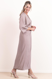 Co'Couture |  Maxi dress Hera | beige | Picture 5