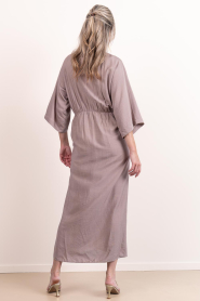 Co'Couture |  Maxi dress Hera | beige | Picture 6