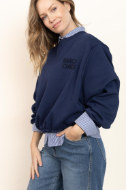 Bad Habits |  Soft sweater with logo Elsa | blue | Picture 8