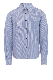 Bad Habits |  Striped blouse Verona | blue | Picture 1
