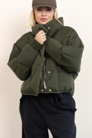 Bad Habits |  Down jacket Berlin | green | Picture 10