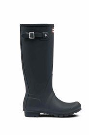 Hunter |  Boots with buckle Tall | dark blue | Picture 1