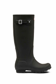 Hunter |  Boots with buckle Tall | black