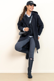 Hunter |  Boots with buckle Tall | black | Picture 3