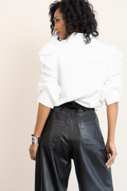 Second Female |  Blouse with puffed sleeves Samanta | white | Picture 6