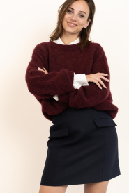 Herskind |  Skirt with decorative pockets Benjamin | dark blue | Picture 2