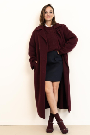 Herskind |  Skirt with decorative pockets Benjamin | dark blue | Picture 3