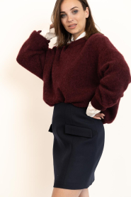 Herskind |  Skirt with decorative pockets Benjamin | dark blue | Picture 6