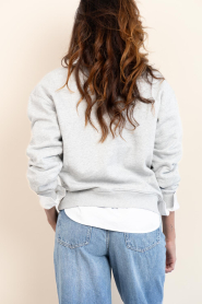 Janice |  Sweater with logo Andy | grey | Picture 7