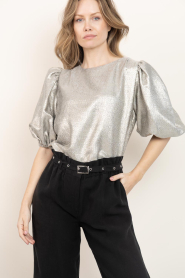 Janice |  Top with puffed sleeves Zayn | gold | Picture 5