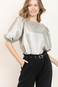 Janice |  Top with puffed sleeves Zayn | gold | Picture 6