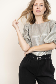 Janice |  Top with puffed sleeves Zayn | gold | Picture 7