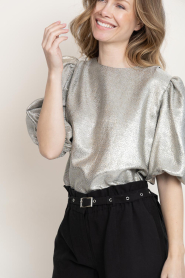 Janice |  Top with puffed sleeves Zayn | gold | Picture 10