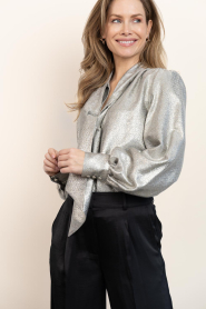 Janice |  Top with lurex Kilian | gold | Picture 2