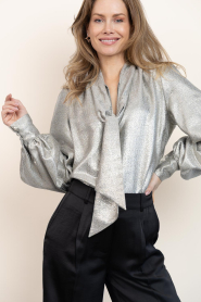 Janice |  Top with lurex Kilian | gold | Picture 4