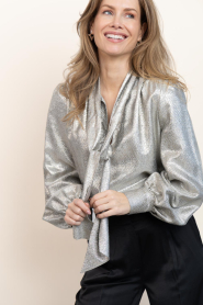 Janice |  Top with lurex Kilian | gold | Picture 5
