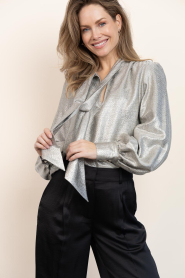 Janice |  Top with lurex Kilian | gold | Picture 7