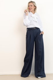 Janice |  Top with bow detail Kilian | white | Picture 3