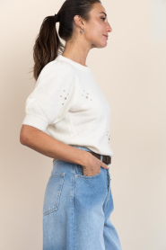 Janice |  Sweater with rhinestones Peyton | natural | Picture 6
