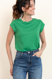 CC Heart |  T-shirt with round neck Classic | green | Picture 2