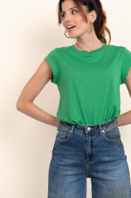 CC Heart |  T-shirt with round neck Classic | green | Picture 3