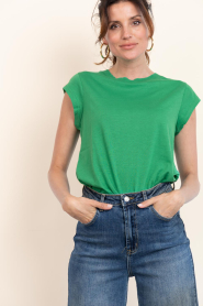 CC Heart |  T-shirt with round neck Classic | green | Picture 4