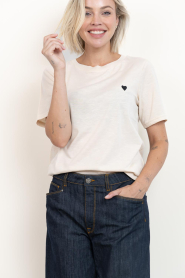 CC Heart |  Boxy T-shirt Kiss | natural | Picture 2