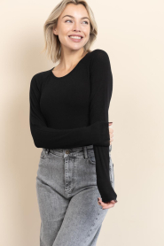 CC Heart |  Basic top Lana | black | Picture 3