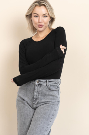CC Heart |  Basic top Lana | black | Picture 2