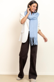 CC Heart |  Soft scarf Maren | blue | Picture 3