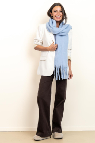 CC Heart |  Soft scarf Maren | blue | Picture 4