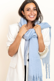 CC Heart |  Soft scarf Maren | blue | Picture 2