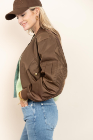 Ibana |  Cropped bomber jacket Joseph | brown | Picture 8